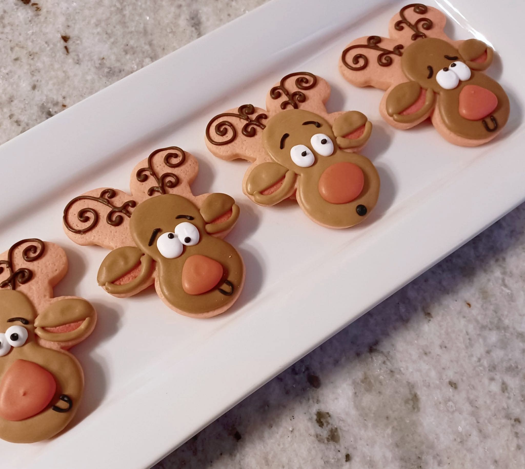 Reindeer Christmas cookies